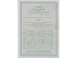 “Molundu 4/5/06” handschriftlicher Vermerk und Dienstsiegel “Sanga-Ngoko” auf zwei Einzelmarken Kaiseryacht 20 Pfg. auf langf