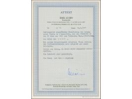 1941, Mozart 6 Pfg. als ungezähnter Probedruck in Dunkelbraunpurpur als Einzelabzug im Blockformat (89 x 139 mm), postfrisch,