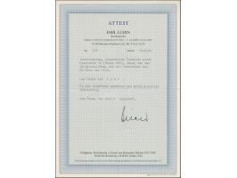 1943, Arbeitsdienst 3 Pfg. als ungezähnter Probedruck in Dunkelsiena als Einzelabzug im Blockformat (75 x 112 mm), postfrisch