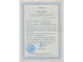 1945, Aufdruckausgabe 6 auf 3 Pfg. und 12 in rot auf 1 Pfg., postfrisch. Tadellos. Signiert Zierer BPP mit Attest (1982)