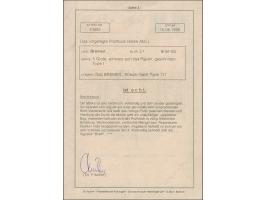 1856, 5 Grote auf karmingrau, farbfrisch und allseits breitrandig, mit klar aufgesetztem Ra2 "BREMEN 20 4" auf Briefvordersei