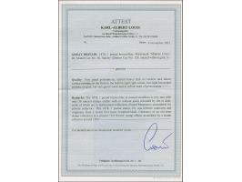 1878, wm 'Maltese Cross', £1 brown-lilac, DI, very good colour, very good perforations, unused without gum, central heavy thi