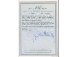 Amtlich nicht ausgegeben: 1-3 M., jeweils Aufdruck mit kommaförmigem i-Punkt, alle drei Werte sind farbfrisch und gut bis seh