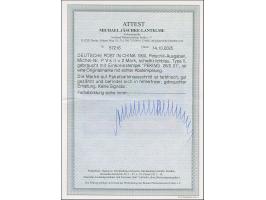 1900, Reichspost 2 M. in Type II mit EKr. “PEKING DP 26.2.01” auf Paketkarten-Briefstück. Die farbfrische und gut gezähnte Ma