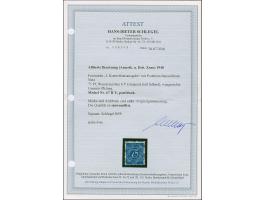 1948, Netz auf Ziffer 75 Pfg. mit Wasserzeichen “steigend statt fallend” (6Y) und waagerechter Gummiriffelung, postfrisch und