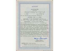 1900, Germania Reichspost 5 und 20 Pfg. je mit mit EKr. “PEKING 18.2.01” auf Ganzsachenkarte Reichspost 5 Pfg. als R-Karte mi