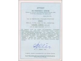 “IKELEMBA (KAMERUN) 12.7.” sehr klar und komplett auf Kaiseryacht 10 Pfg. mit Wasserzeichen auf Briefstück in tadelloser Erha