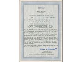 1900, 2. Ponape-Provisorium 5 Pf auf 3 Pfg. mit kopfstehendem Aufdruck mit Stempel "PONAPE (KAROLINEN 12.7.10) auf Ansichtska