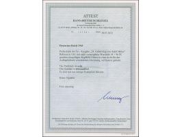 1943, 54. Geburtstag von Adolf Hitler 54+96 Pfg. &nbsp;als gezähntes Essay mit eingefügtem Kopfbild Hitlers in einer nicht fü