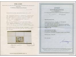 1944, 11. Jahrestag der Machtergreifung durch Adolf Hitler 54+96 Pfg. als gezähnter Probedruck in Schwärzlichorangebraun, zwe