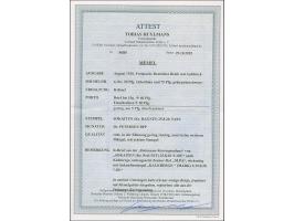 “SOKAITEN (Kr. RAGNIT) 25.8.20” zweimal klar auf Germania-Aufdruckausgabe 1920 20 und 75 Pfg. auf etwas überfrankiertem R-Bri