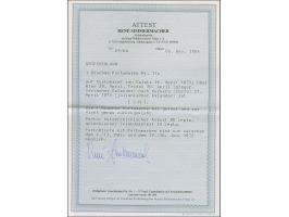 1875, unpaid letter sheet from "GALATZI 20 APR" via Vienna and Triest to Corfu, taxed "100" lepta and paid with postage due 1