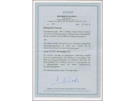 “COELN** 15.12.65” (Spalink 4-2) mehrfach auf Ganzsachenumschlag 2 Sgr. mit Zufrankatur Wappen 6 Pfg. orange als Wertbrief na