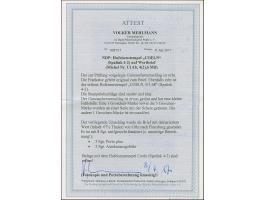 “COELN** 9.1.68” (Spalink 4-2) mehrfach klar auf Norddeutscher Postbezirk Ganzsachenumschlag 1 Gr. mit tarifgerechter Zufrank