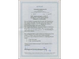 “COELN** 6.3.71” (Spalink 4-2N1) mehrfach klar auf Norddeutscher Postbezirk ½ Gr. orange und waagerechtem Paar 1 Gr. gezähnt 