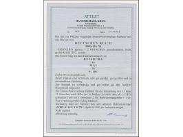 “COELN** 14.5. I” (Spalink 4-16M) klar mit Trennstrich unten als Ankunftsstempel rückseitig auf Postvorschuss-Faltbriefhülle 