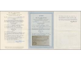 “DANZIG N.3 17.JULI.75” (Spalink 7-3) zweimal klar auf Ausgabe 1874 2½ auf 2½ Gr. und 10 Pfge mattrosa als tarifgerechte Fran