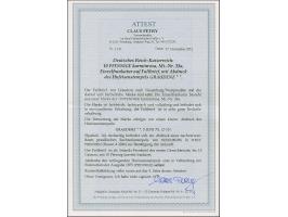 “GRAUDENZ 5.JUNI.75” (Spalink 14) sehr klar auf 10 Pfge karminrosa auf komplettem Faltbrief “Portopflichtige Dienstsache” nac