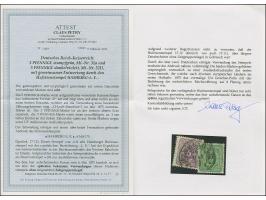 “HAMBURG-L.E. 6.MAI.75” (Spalink 17-12) ohne Zeitgruppenriegel recht klar übergehend auf losen Marken 3 Pfge stumpfgrün und 5