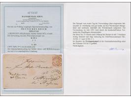 “KIEL 1.1.(72)” (Spalink 19-1)" zweimal klar auf Ganzsachenumschlag kleiner Schild 1 Gr. nach Olderup bei Husum mit Ausgabest