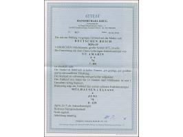 “MÜLHAUSEN i. ELSASS 4.JUNI.74” (Spalink 26-7) sehr klar rückseitig als Ankunfsstempel auf Faltbrief mit großer Schild 1 Gr. 