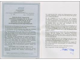 “KÖNIGSBERG i. PR.P.A. OST BHF 1.FEBR.75” (Spalink 20-2) klar auf 3 Pfge stumpfgrün und 5 Pfge violett als tarifgerechte Fran