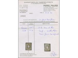 10 kopeck brown &amp; blue, good colour and large even margins, without any indication of cancellation (also under UV and VSC