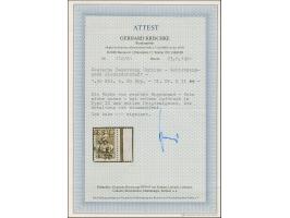 1942, Hakenkreuz 6mm: 1,50 Rbl. auf 20 K., rechtes Seitenrandstück, postfrisch, tadellos, sign. sign. Krischke BPP mit Fotoat