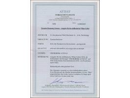 1941, Arbeiter 10 K. mit kyrillischem Stempel “SVENVIONYS -6.VIII.41” als tarifgerechte Zufrankatur auf Sowjetischer Ganzsach