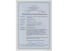 1941, Arbeiter 5 K. im waagerechten Paar, die rechte Marke rechts ungezähnt sauber mit Zufrankatur 15-20 K., sauber mit Stemp