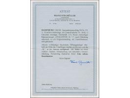 1862/64, Umschlag ½ Gr. mattorange mit tarifgerechter Zufrankatur Ausgabe 1862 ½ Gr. rotorange mit Durchstich 11¾ und blauem 