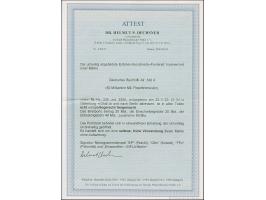 Korbdeckel 50 Mrd. M., 20 Mrd. M. und 10 Mrd. M. gezähnt je mit Stempel “OLDENBURG 23.11.23” als tarifgerechte Frankatur auf 