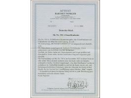 Korbdeckel 50 Mrd. M. gezähnt mit Stempel “MUENCHEN 2 B.P. 29.NOV.23” als tarifgerechte Einzelfrankatur auf Eilboten-Karte mi