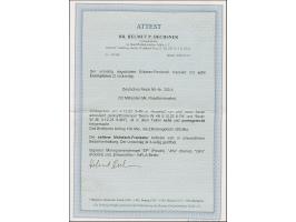 Korbdeckel 50 Mrd. M. gezähnt, acht Einzelmarken je mit Stempel “NEUWIED 4.12.23” als tarifgerechte Mehrfachfrankatur vorder-