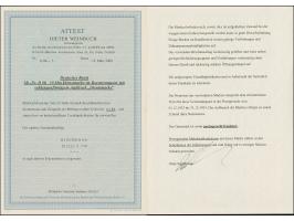 Schlangenaufdruck 10 Mrd. M. im waagerechten 10er-Block mit Stempel “RISCHENAU 29.12.23” als tarifgerechte Mehrfachfrankatur 