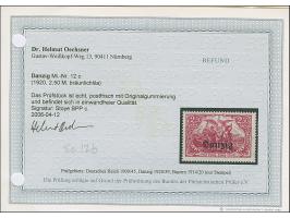 1920, 2,50 M. rosakarmin, postfrisch, tadellos, sign. Stoye BPP und Befund Oechsner BPP (2006)