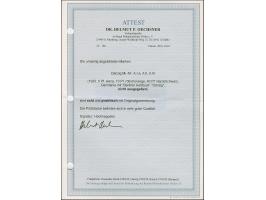 1920, Nicht ausgegeben: Germania 5 Pfg. siena, postfrisch, tadellos, sign. Hochkeppeler sowie Fotoattest Oechsner BPP (2010)