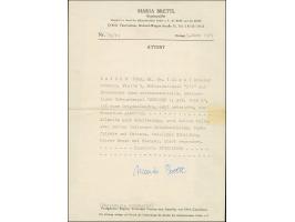 1 Kr. schwarz, Platte II, farbfrisch und allseits breitrandig, teils mit Zwischenlinien, mit sauber aufgesetztem gMR "217" un