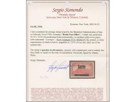 1920, 1 Mark 26:17 Zähnungslöcher, farbfrisch und gut gezähnt, sauber ungebraucht, tadellos