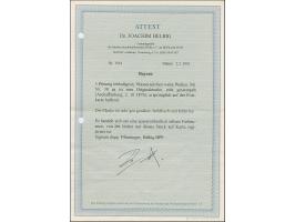 1876/81, 5 Pfg. lebhaftgrün, farbfrisch und allseits sehr gut gezähnt mit klarem EKr. “ASCHAFFENBURG2.10.(76)” als tarifgerec