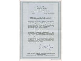 Weihnachts-Block auf weißem Papier mit Stempel “WEIMAR 1p 24.12.45”, in tadelloser Erhaltung. &nbsp;Ein schönes Exemplar mit 