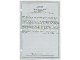 Nicht ausgegebene Werte: Germania 80 Pfennig karminrot/rotschwarz auf hellrosa, postfrisch, tadellos, selten, Fotoattest Klei