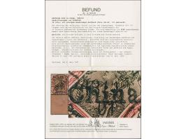 Handstempel 50 Pfg. mit Stempel “TIENTSIN DP 18.1.01”, die farbfrische Marke ist sehr gut gezähnt und in tadelloser Erhaltung