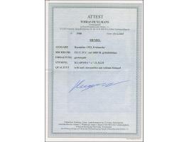 1923, 24-Werte 25 C. auf 1000 M., farbfrisch und gut gezähnt, sauber zentrisch gestempelt “KLAIPEDA 21.X.24", tadellos, Fotoa