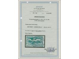 1920, Hüttenwerke 75 Pfennig schwarzgrün, farbfrisch und gut gezähnt, sauber gestempel “BEUTHEN 20.3.21”, tadellos, Fotoattes