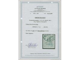 1920, Germania 2½ Pfennig olivgrau, farbfrisch und gut gezähnt, sauber gestempelt, tadellos, Fotoattest Gruber BPP (2009)