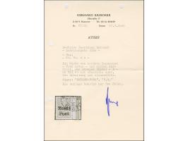 1941, 4 Kopeken schwärzlichrosalila, rechtes Seitenrandstück, farbfrisch und gut gezähnt, sauber gestempelt, tadellos, u.a. s