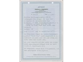 1941, 60 Kopeken lilarot, senkrechtes Paar, dabei die obere Marke mit um 90° gedrehtem, also senkrecht stehendem Aufdruck, di