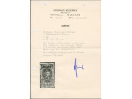 1941, Lenin 3 Rubel schwarzopalgrün, farbfrisch und gut gezähnt, sauber gestempelt, tadellos, eine seltene Marke mit einer Au