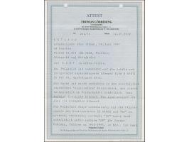 1941, Perekop 60 Kopeken schwärzlichpreußischblau, farbfrisch und gut gezähnt, sehr schön klar mit Stempel “ELVA 25 VII 41” a